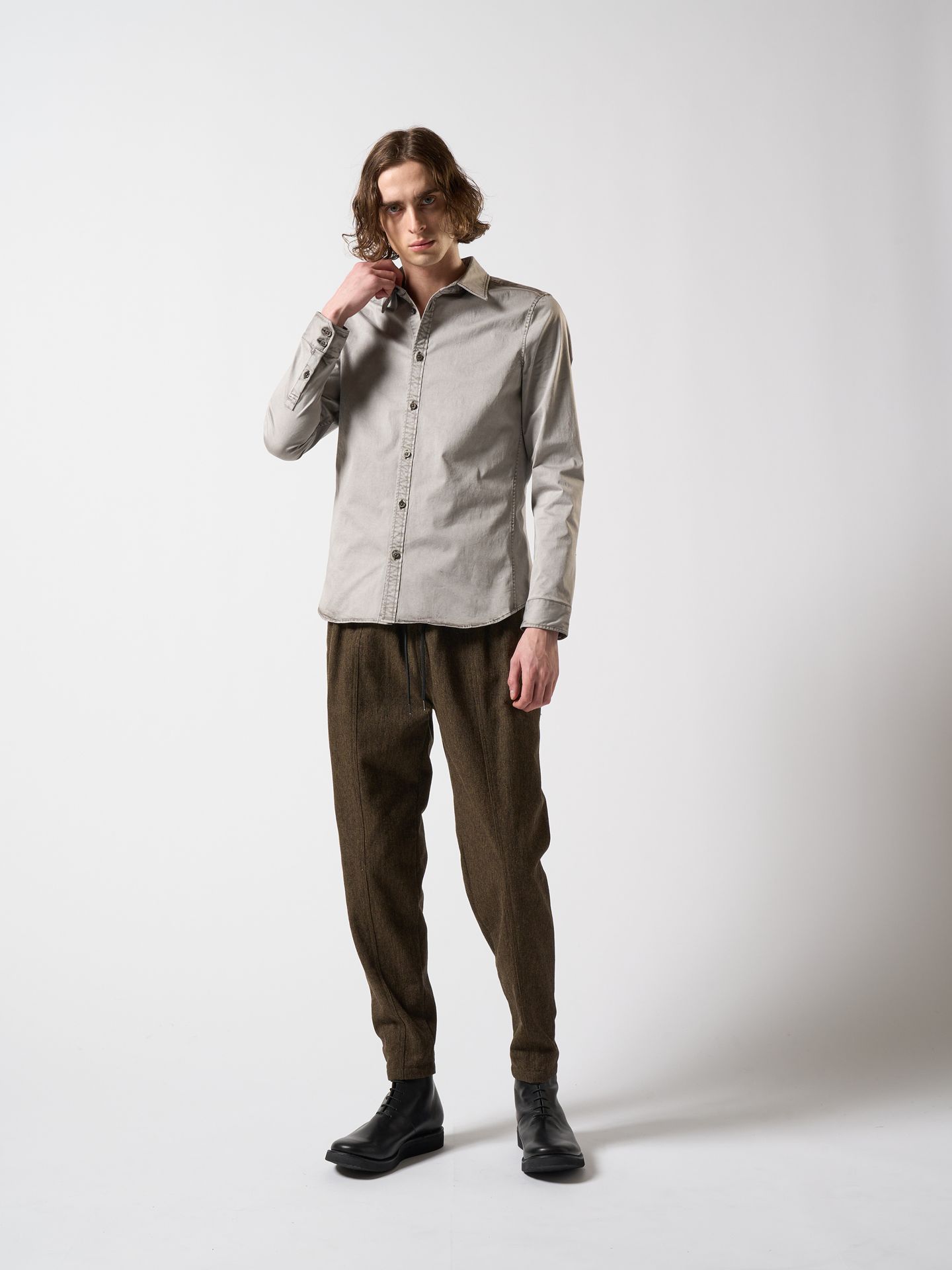【予約品】 serge easy pants / イージーパンツ / カーキ