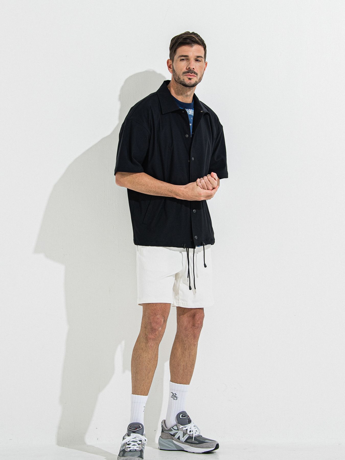 【予約品 】BANDANA OVER TEE / バンダナオーバーサイズTシャツ / ネイビー