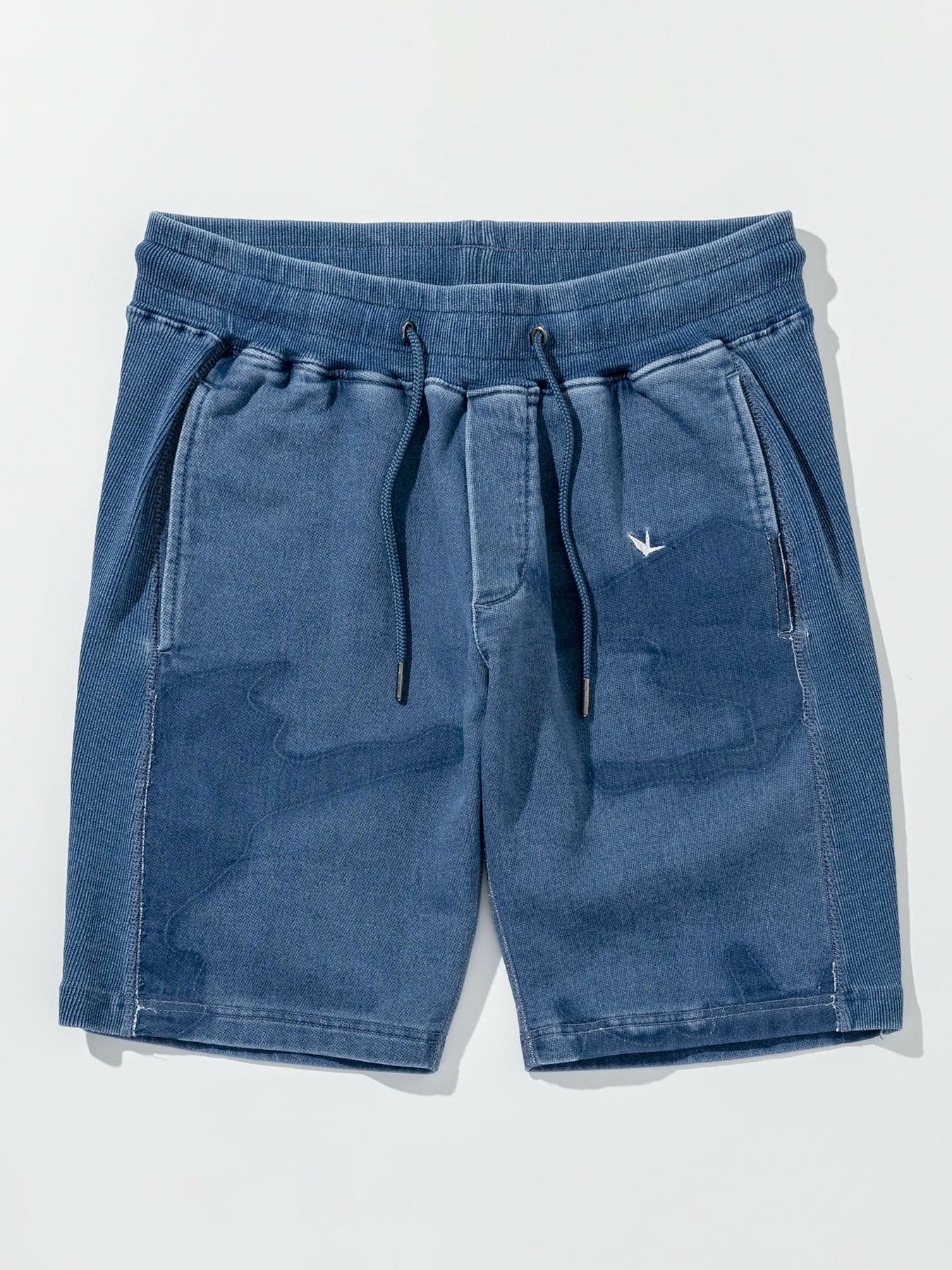 カモ柄ジョグデニムショーツ / インディゴ