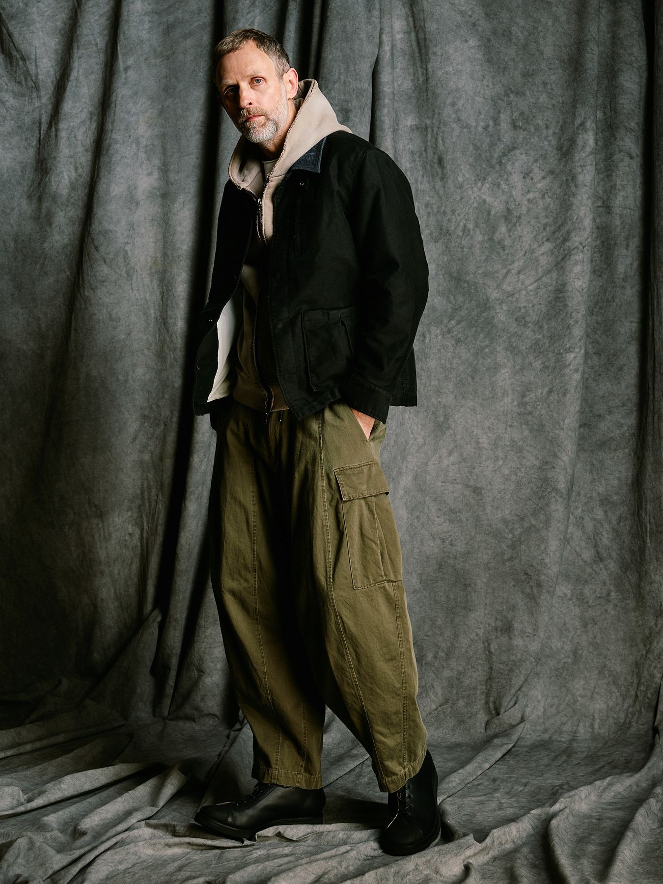 【予約品 4月19日(日) 18時締切】modern lineman boots / カウレザー モダン ラインマンブーツ / ブラック