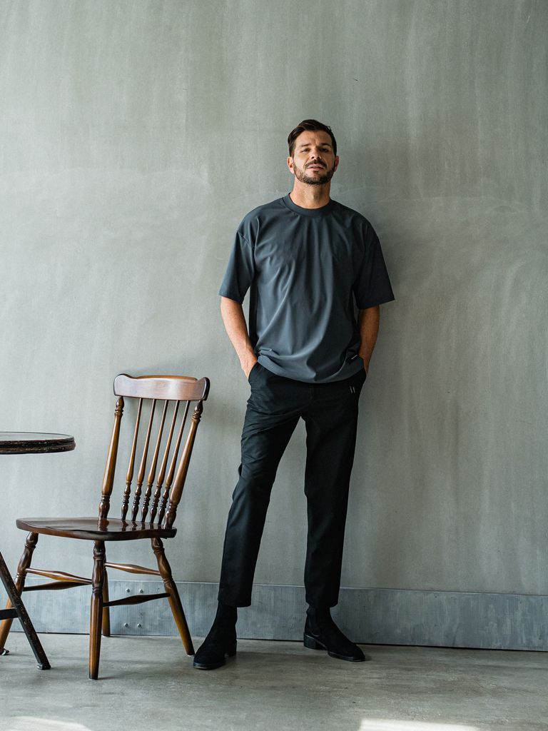 《予約品3月3日18：00締め》 OX JERSEY  OVER TEE / オーバーTシャツ / チャコール