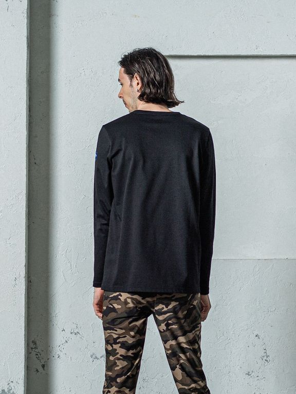 《予約11月17日19時締め》 longsleave Tee / ルーズTシャツ / ブラック