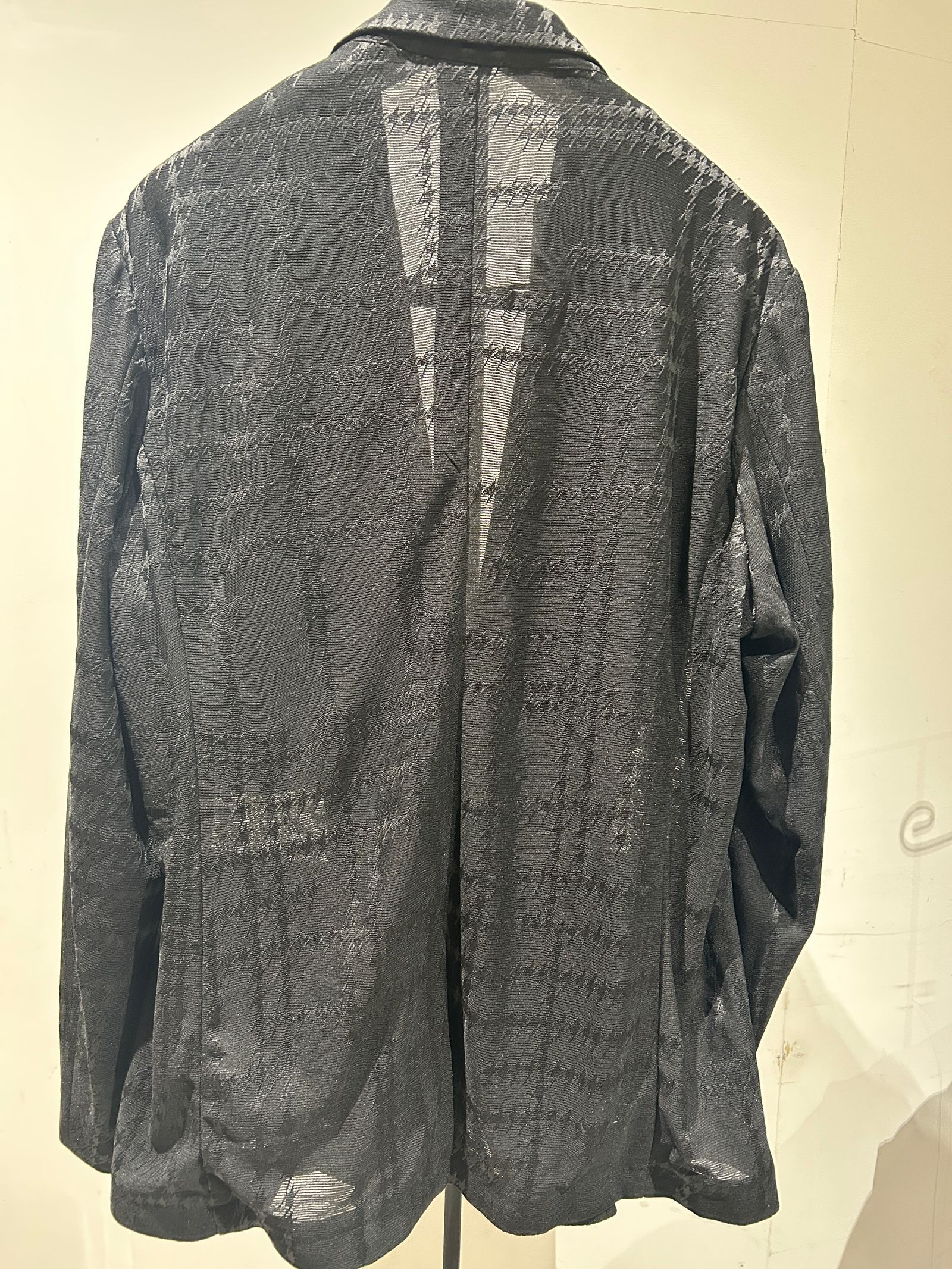 ランダム千鳥柄テーラードジャケット  2つ釦 ジャガード 一枚仕立て 1PIU1UGUALE3 RELAX USK-26017