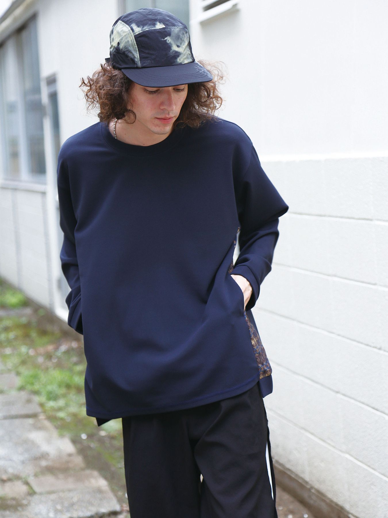 NOMAD CUTSEW / ネイビー【QUOLT】