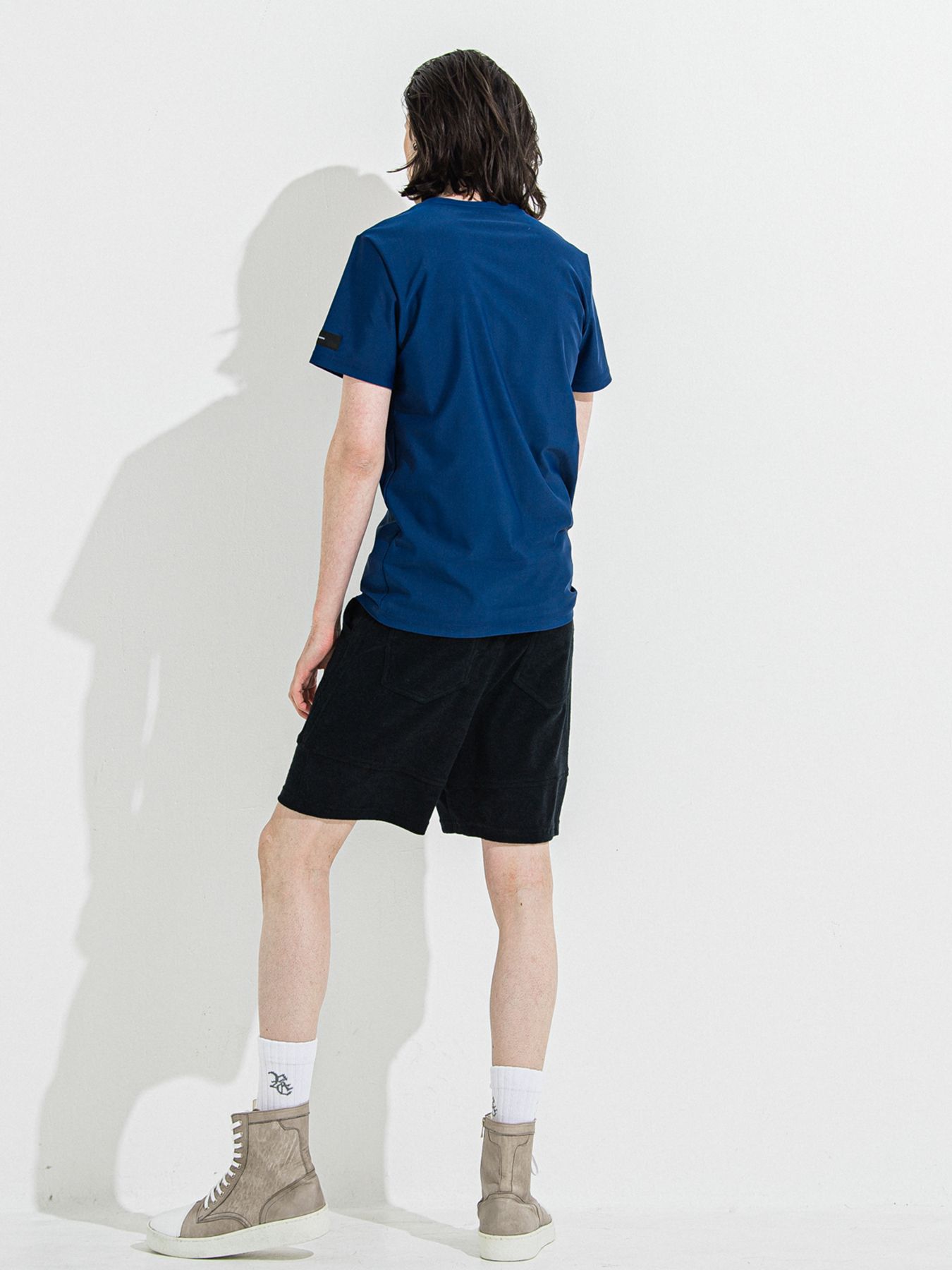 【予約品 】HANDWRITING RASH BASIC T / ラッシュガード ハンドライティングTシャツ / ネイビー