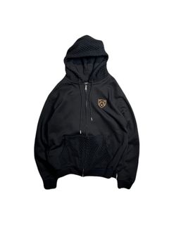 【予約品 8月10日(日) 締切 】ZARI WAPPEN HOODIE / ザリワッペン フーディー / ブラック