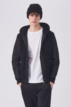 コンビネーションボアパーカー / ブラックLEON別注掲載品【5351 POUR LES HOMMES】