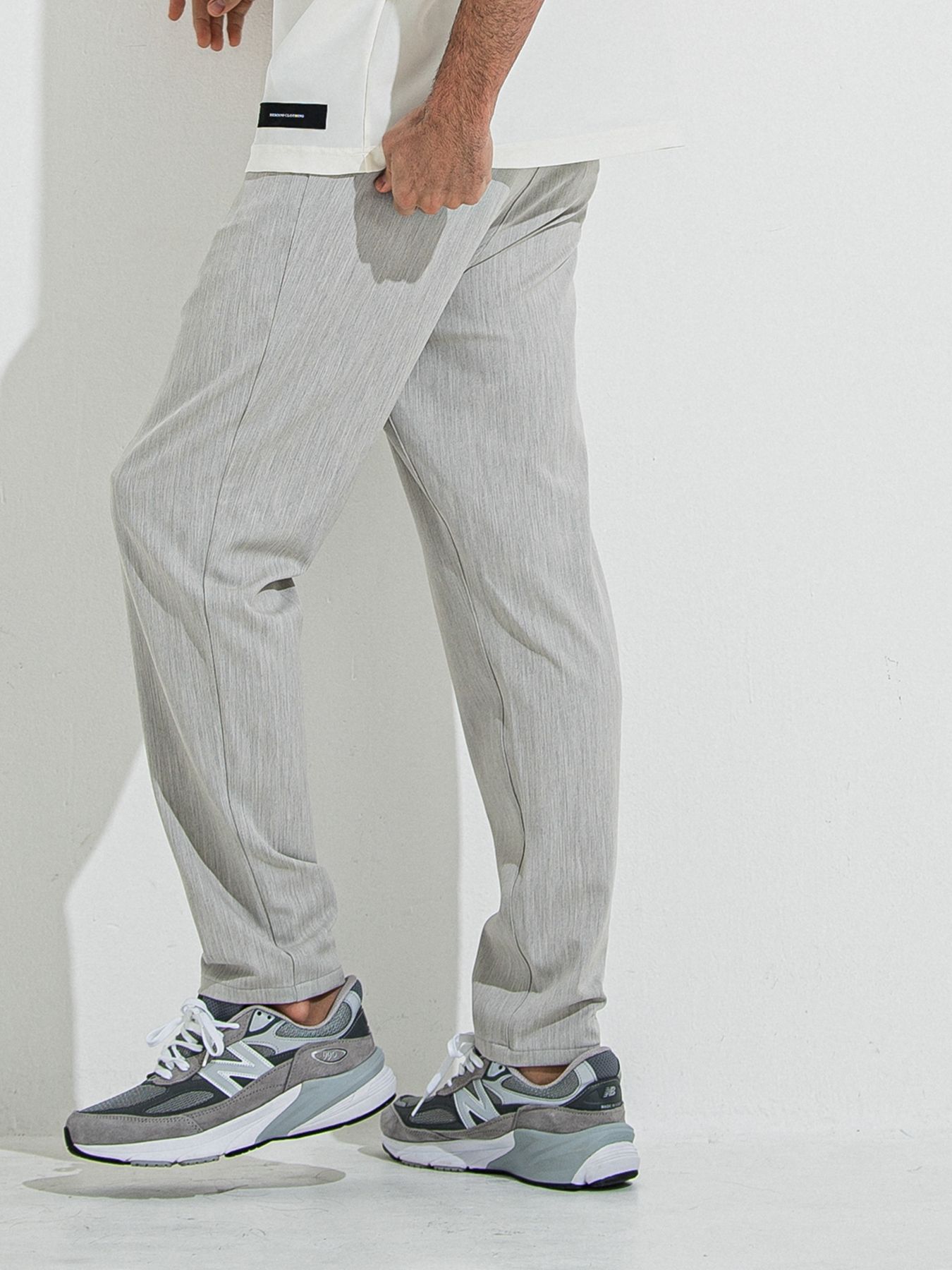 【予約品 】PAT WIDE EASY PANTS / パットワイドイージーパンツ / グレー