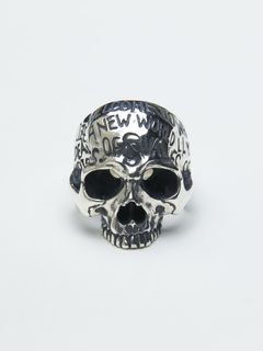 《予約品》 THEONENESS Philosophy SkullRing / スカルリング  / シルバー 【THE ONENESS】