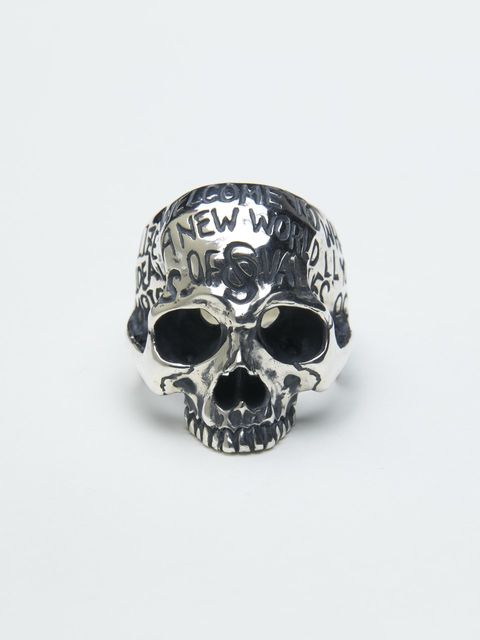 THEONENESS Philosophy SkullRing / スカルリング  / シルバー 【THE ONENESS】