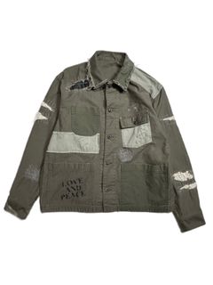 《予約品8月31日 23時55分締め》 DAMAGE COVERALL / カバーオール / カーキ 【roarguns 】 2024年2月入荷予定