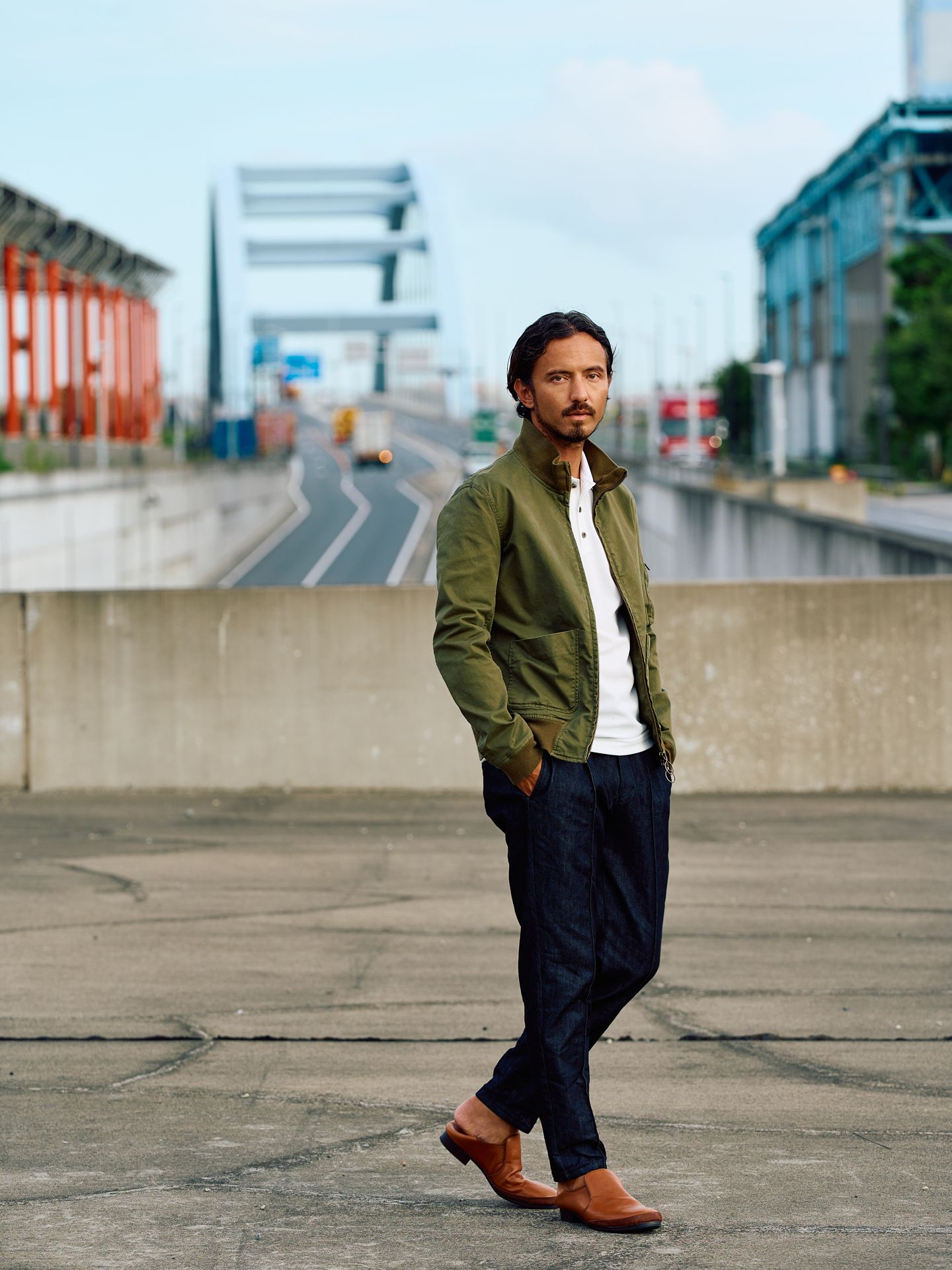 【予約品9月19日 10時締め】 soft leather slip-on / レザースリッポン / ブラウンベージュ