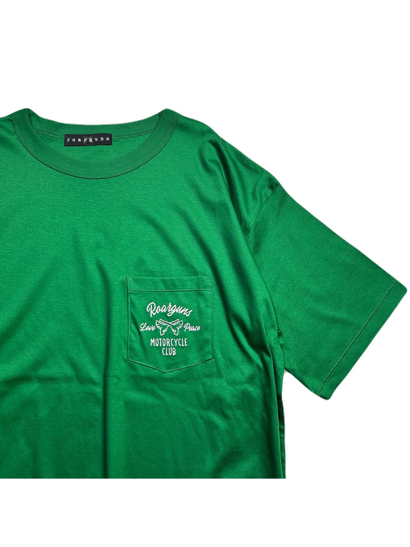 【予約品 8月10日(日) 締切 】MOTOR CYCLE CLUB T / モーターサイクルクラブ Tシャツ / グリーン