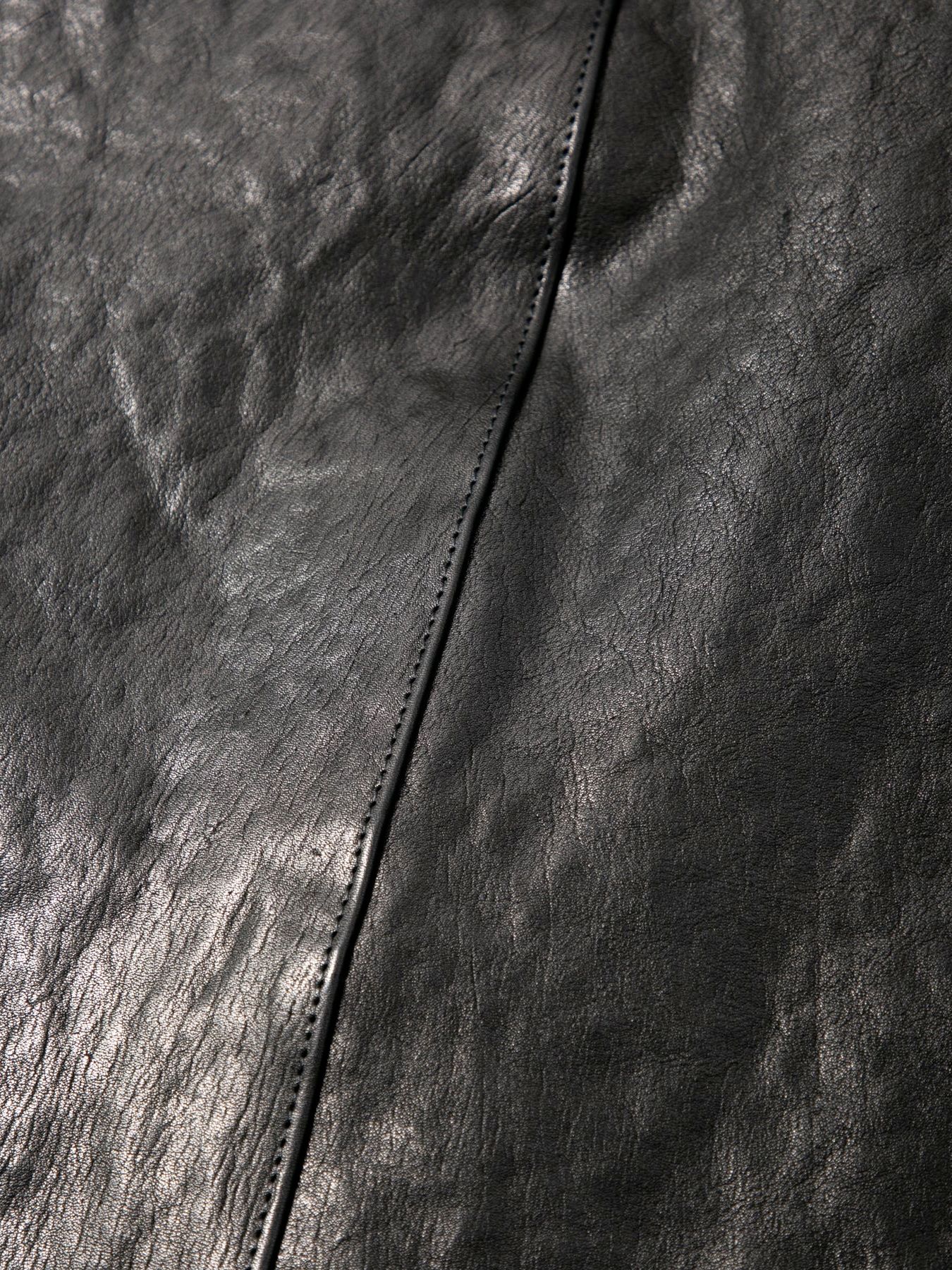 Pit Vegetable Full Tanned Shrunken Horsehide Tailored Vest / フルタンニン ピット鞣し シュリンクホースハイド テーラードベスト / ROVER