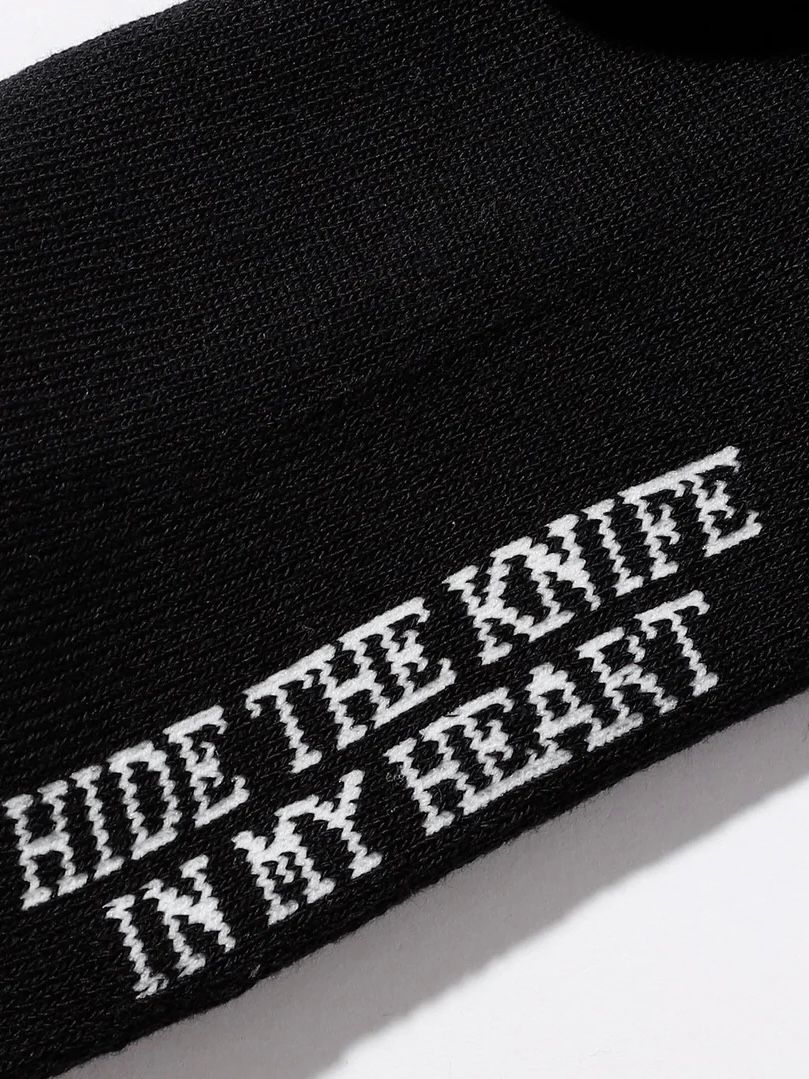 CLASSIC CREW SOCKS / BLACKソックスブラック 【SWITCH BLADE】