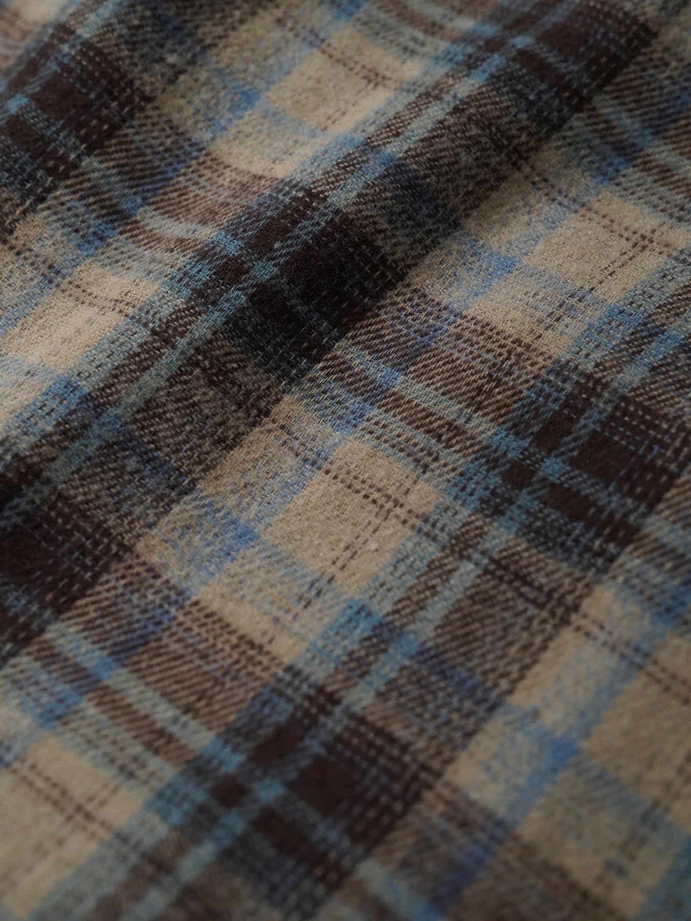 【予約品 5月27日(水) 締切】DOUBLE-SHIRTS / レイヤードシャツ / サックス系