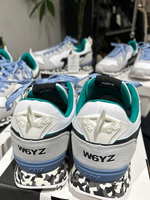W6YZ ウイズスニーカー /JET-M  ホワイト×グリーン