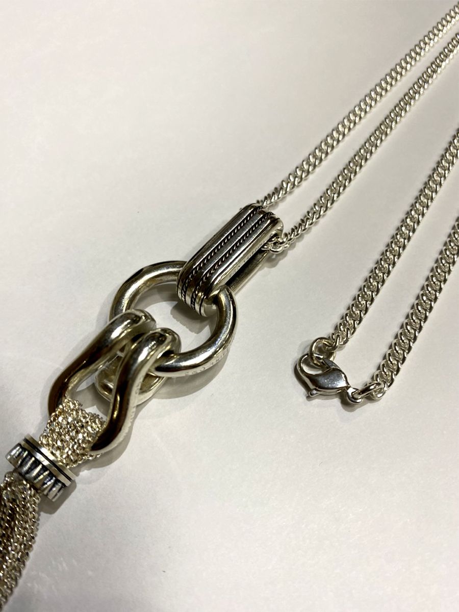 《予約品》 TASSEL NECKLACE / ネックレス / シルバー