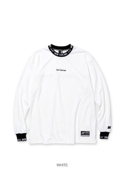 NECK DESIGNS L/S TEE / WHITE 【SY32 by SWEET YEARS GOLF】