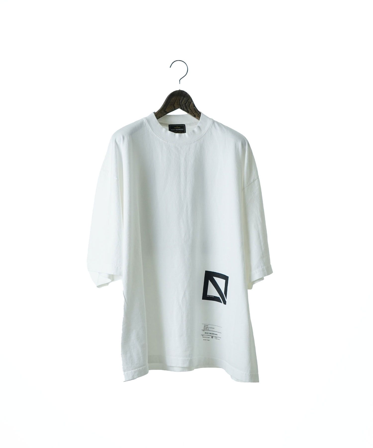 I CON TEE/ ビックTシャツ / ホワイト
