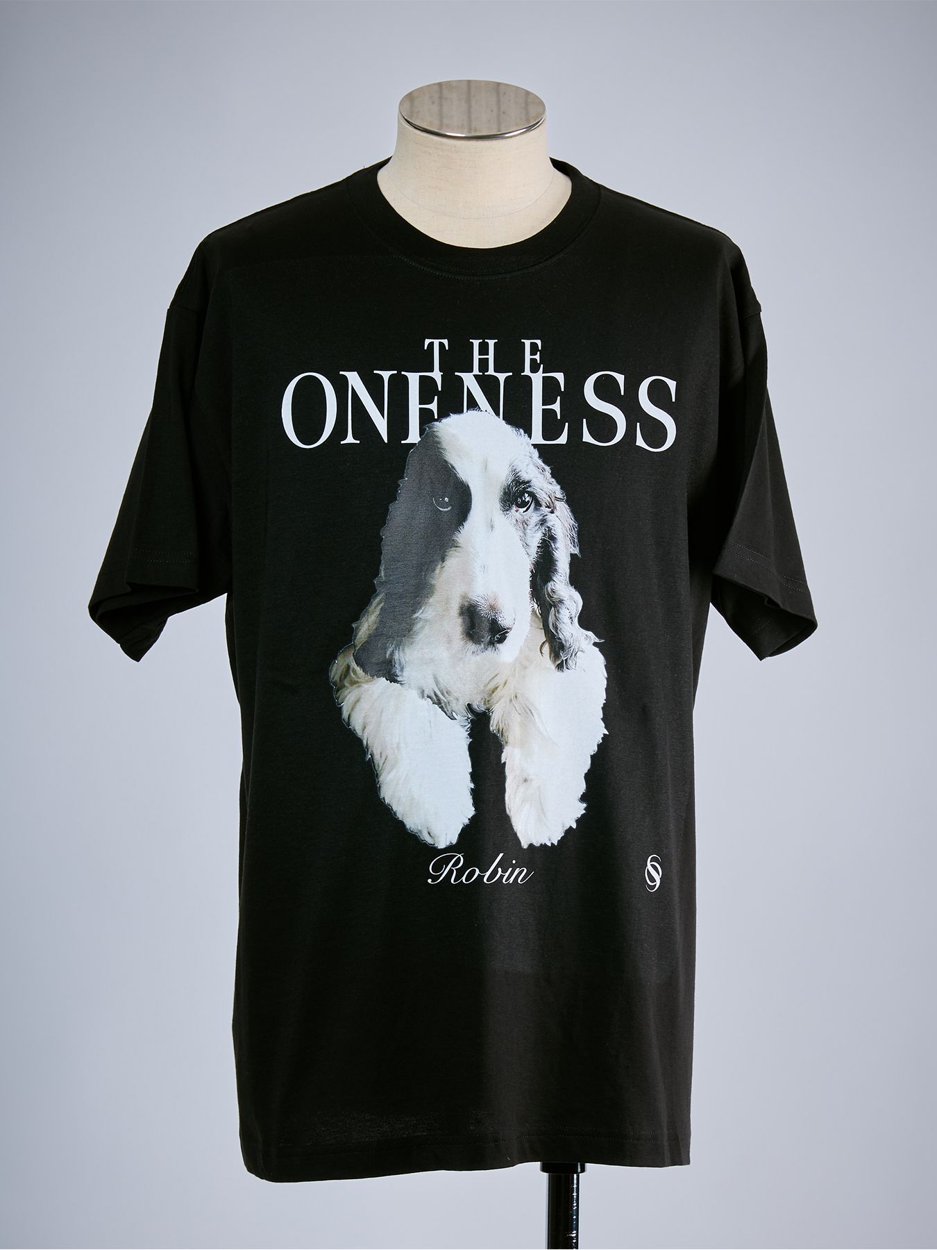 【予約品 10月26日(月) 締切】《犬猫保護活動チャリティー企画》Organic T-Shirt / オーガニックコットン Tシャツ / ブラック