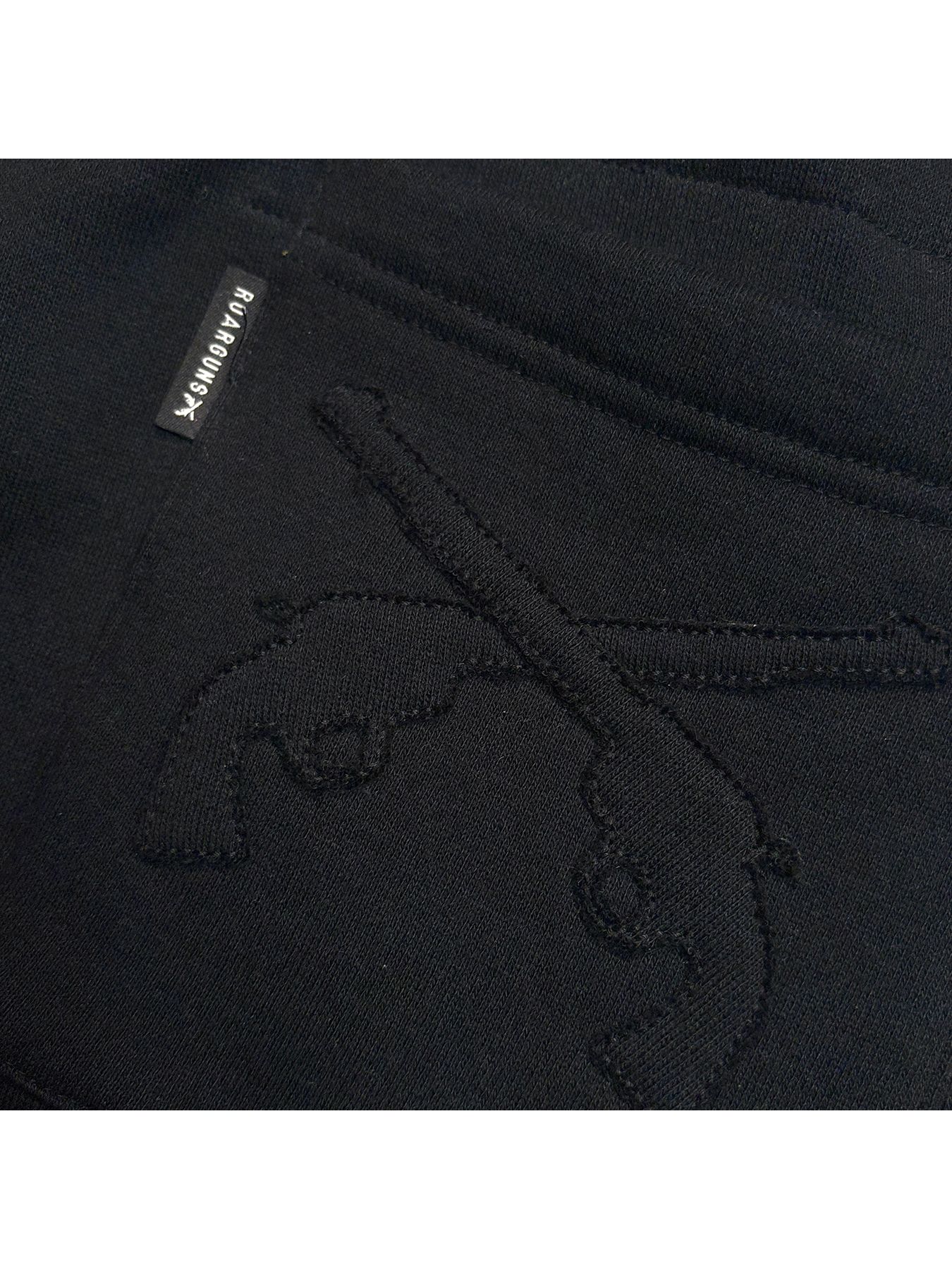 【予約品 3月9日(月) 18:00 締切】CROSSGUN CRY SWEAT PANTS / クリスタルクロスガン スウェットパンツ  / ブラック
