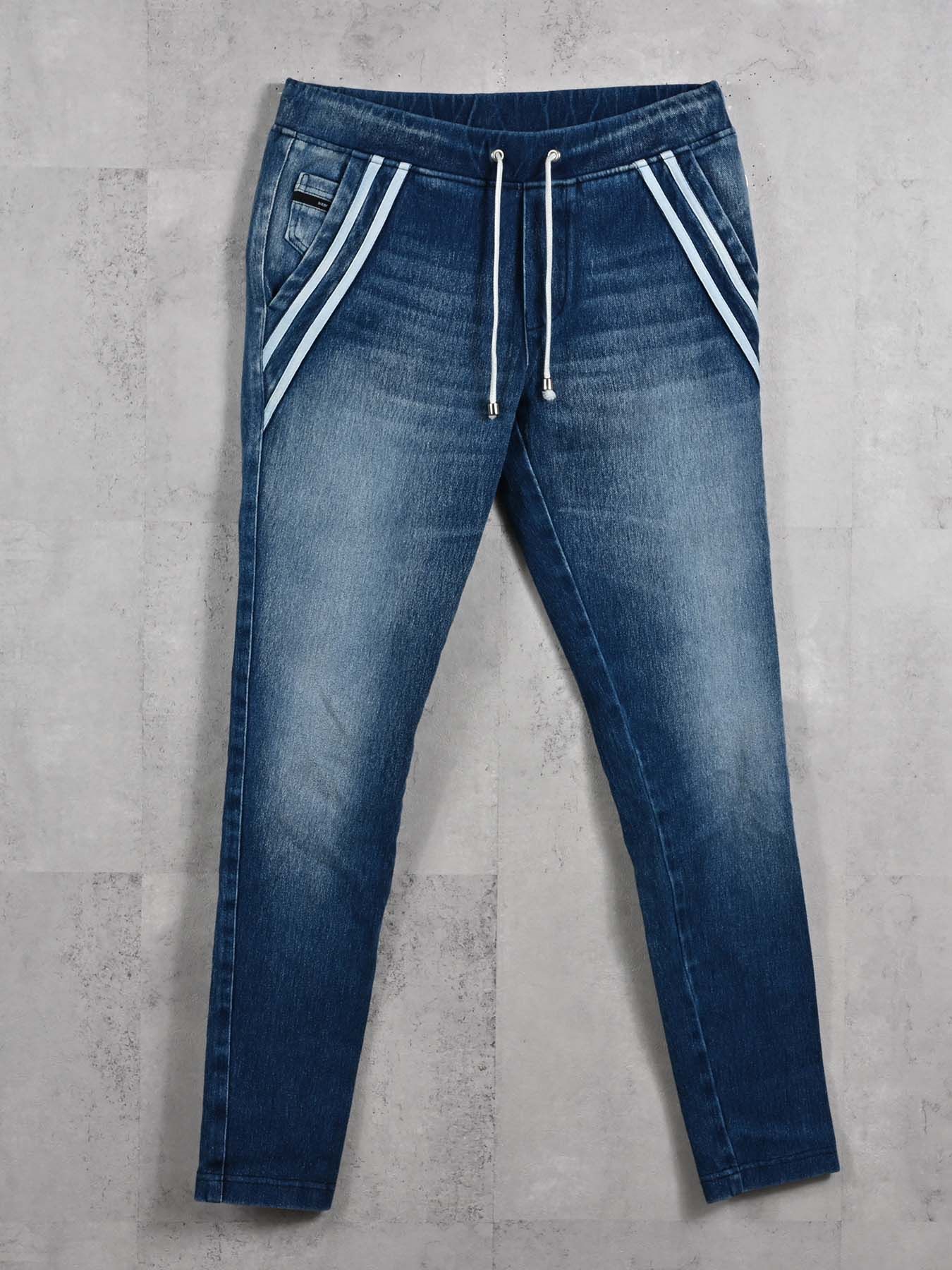 【予約品 11月16日(日) 締切】EX DENIM JERSEY EDGE PT / デニムジャージ エッジラインパンツ / ダークインディゴ