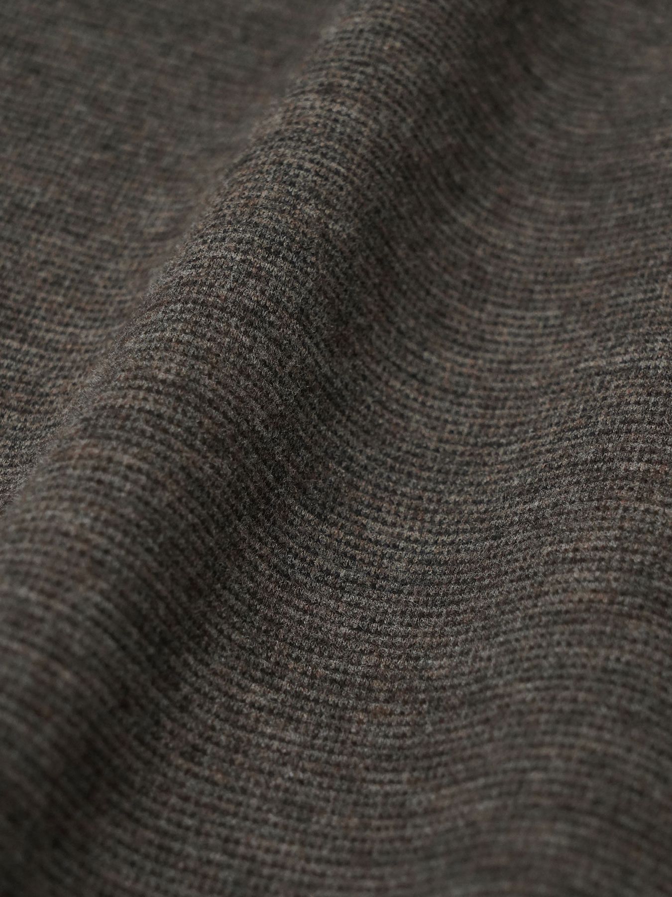 【予約品 】LUXMODERN OVERSHIRTS / オーバーシャツ / 杢ブラウン