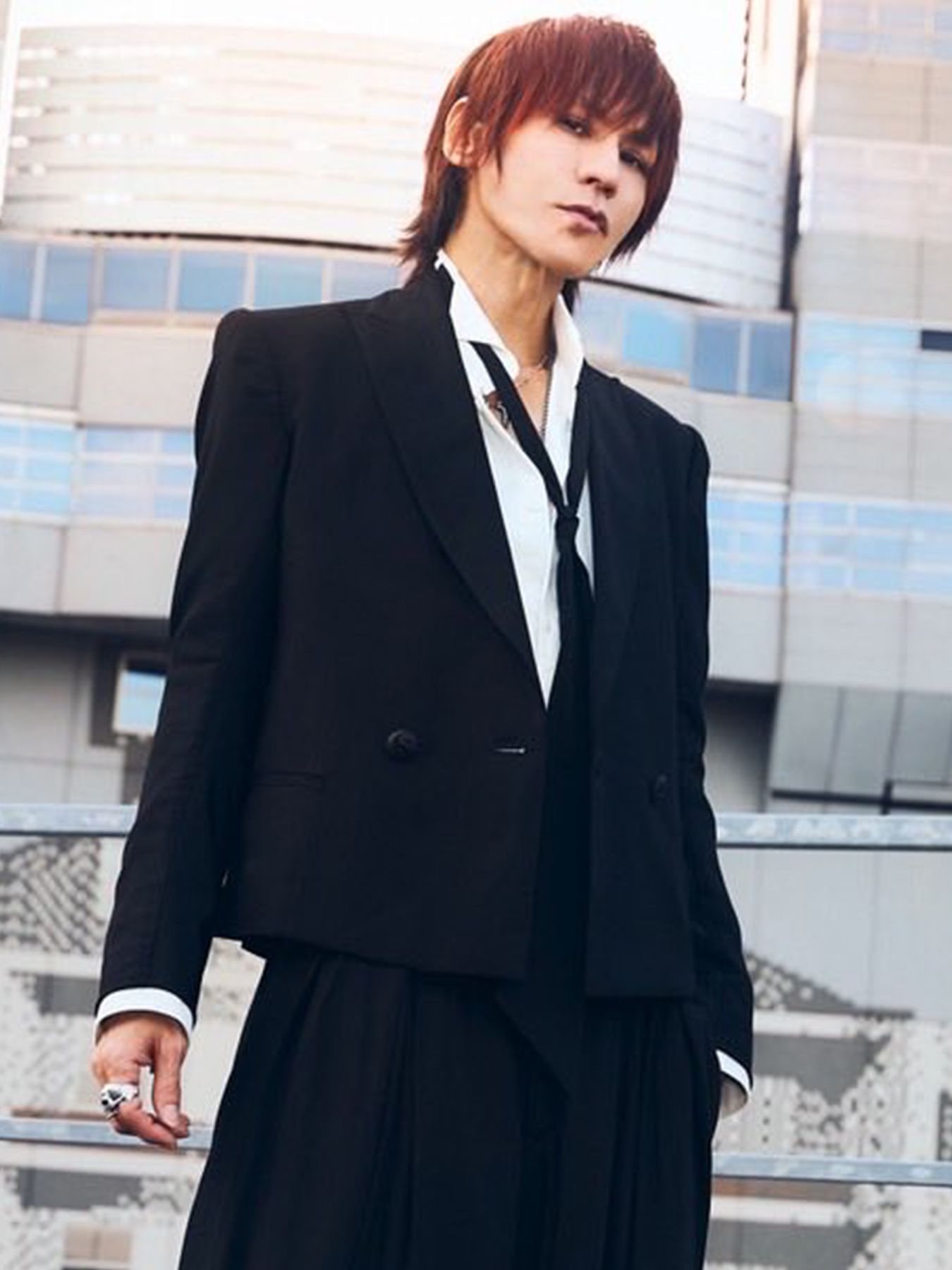 【予約品 】Costume Line：W-Peaked Jacket / Wピークドジャケット / ブラック