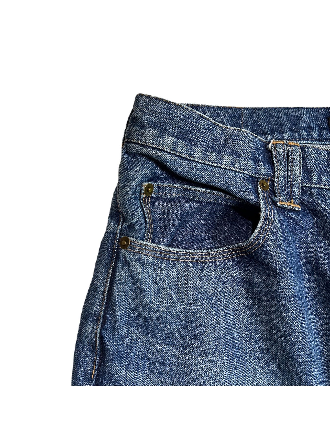 【予約品 8月10日(日) 締切 】VINTAGE DENIM PT / ヴィンテージ デニムパンツ / ブルー