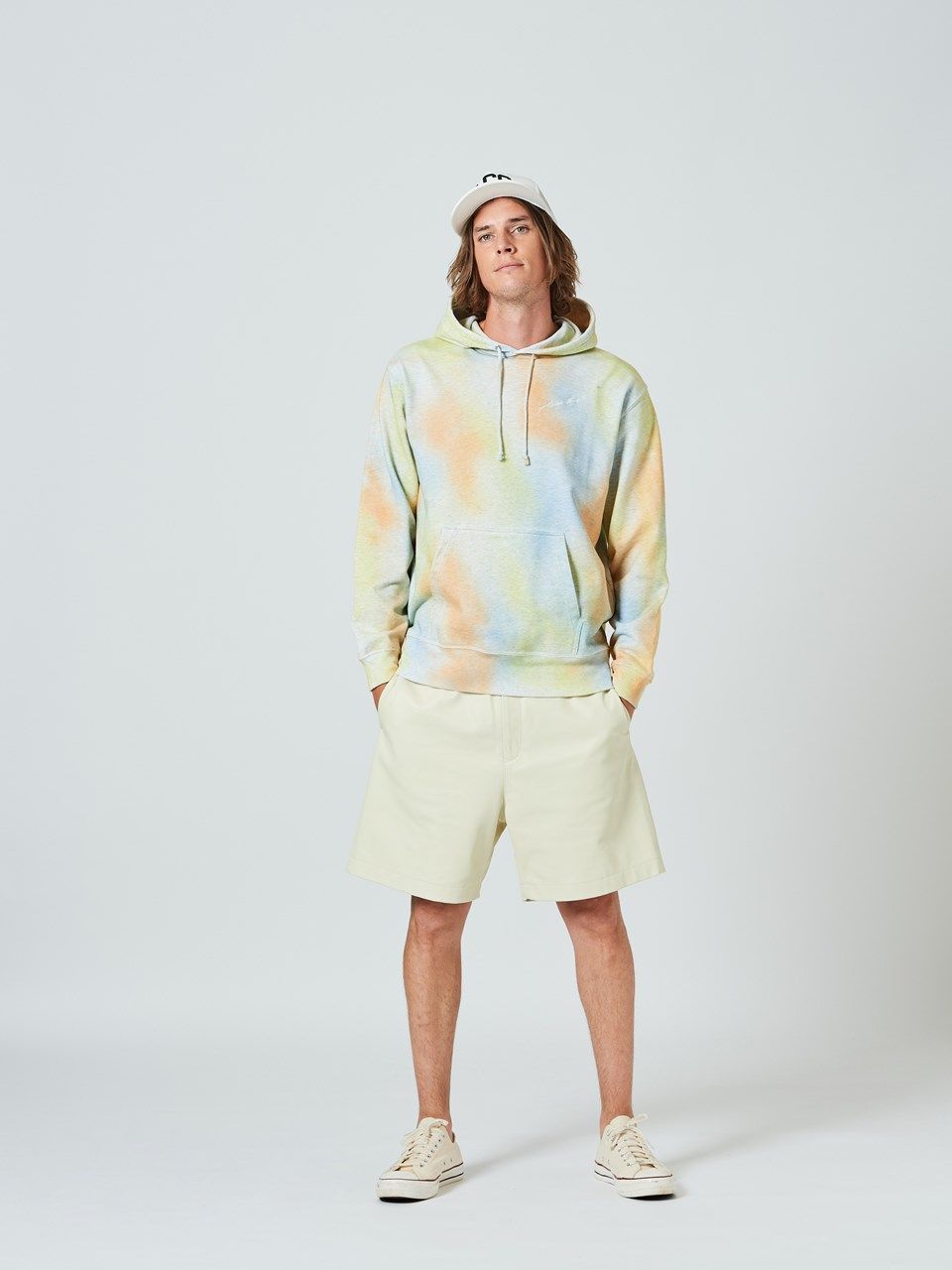(予約品2023年10月19日18時締め) Random Dye Hooded Sweatshirt / フードスウェット / MULTI