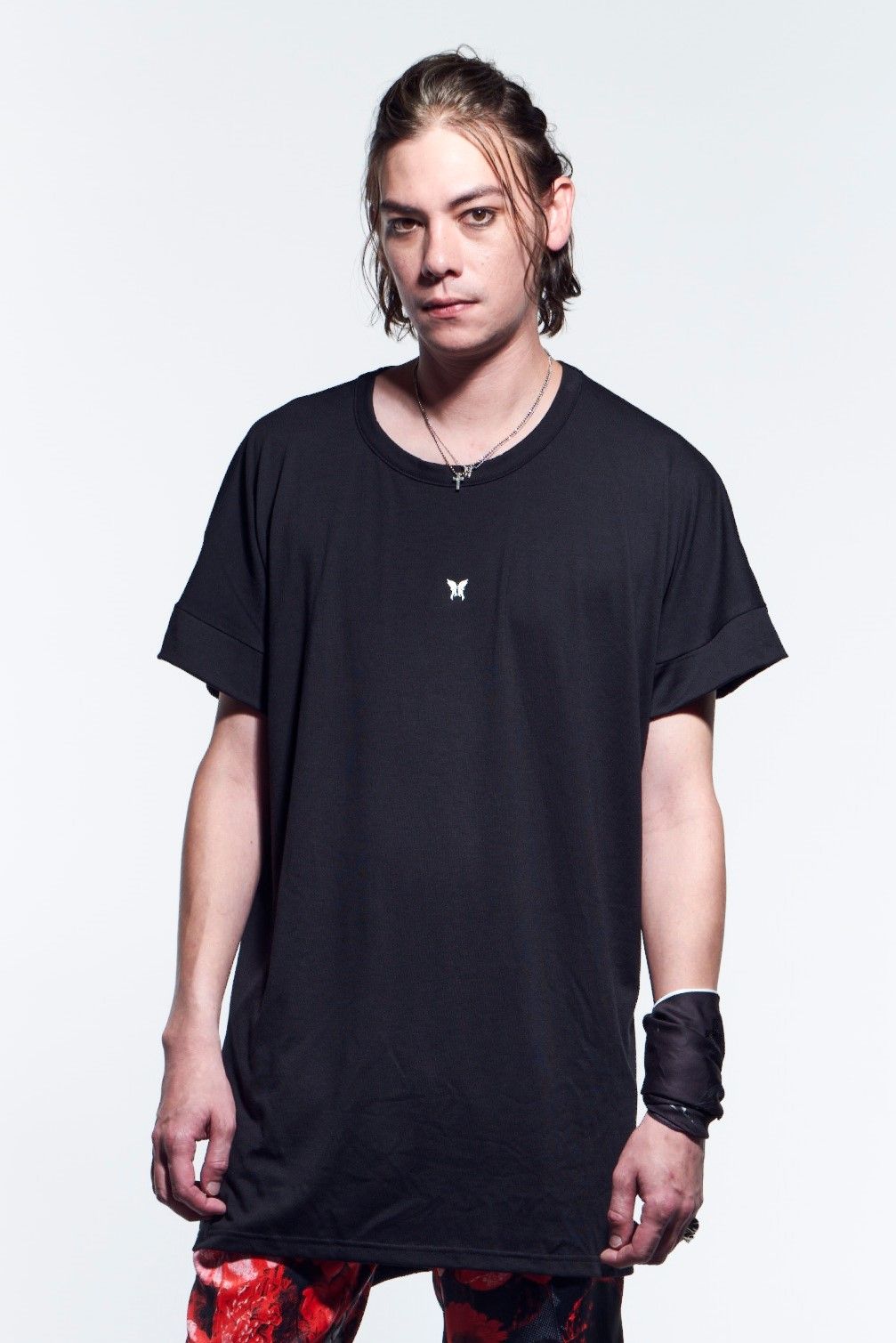 DropShoulderT-Shirts Tシャツ BEA TENJIKU / Black 【kiryuyrik】