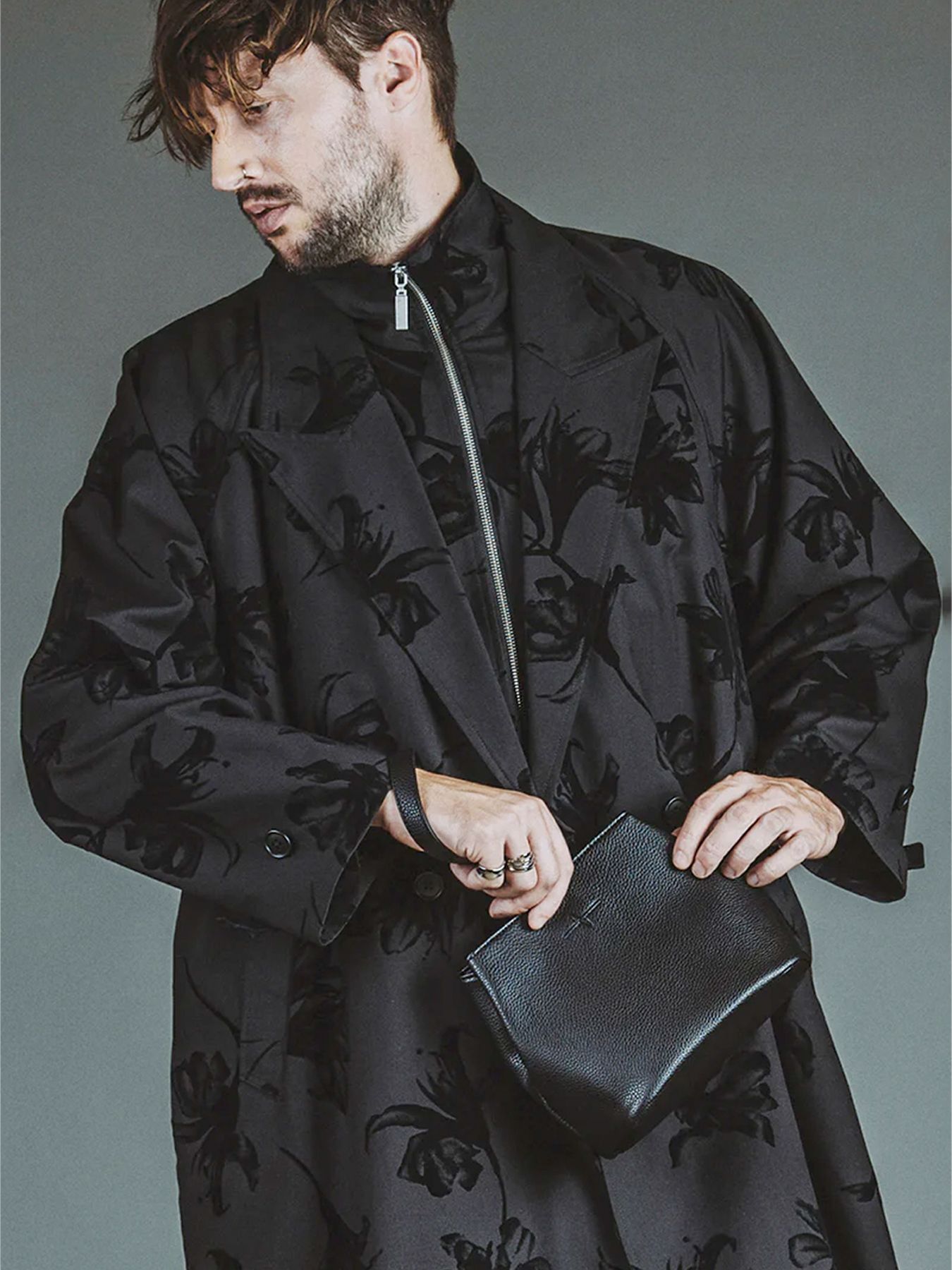 no id ノーアイディー　roar LGB 50%OFF【NO ID.(ノーアイディー)】 ｷﾞｬｻﾞｰﾄﾞﾚｰﾌﾟﾛﾝｸﾞﾄﾗｯｸJKT