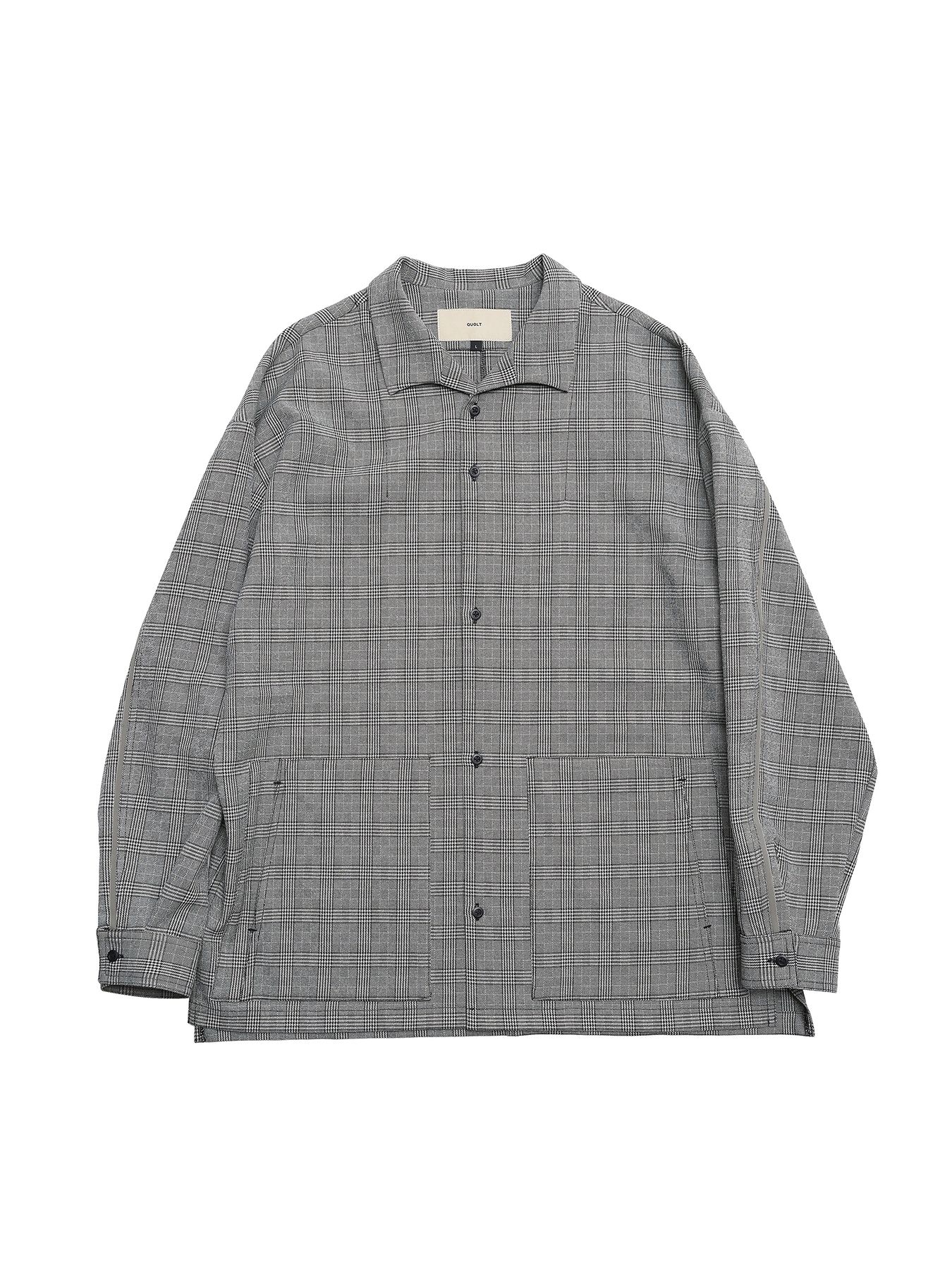 JAUNT SHIRTS / GRAY【QUOLT】