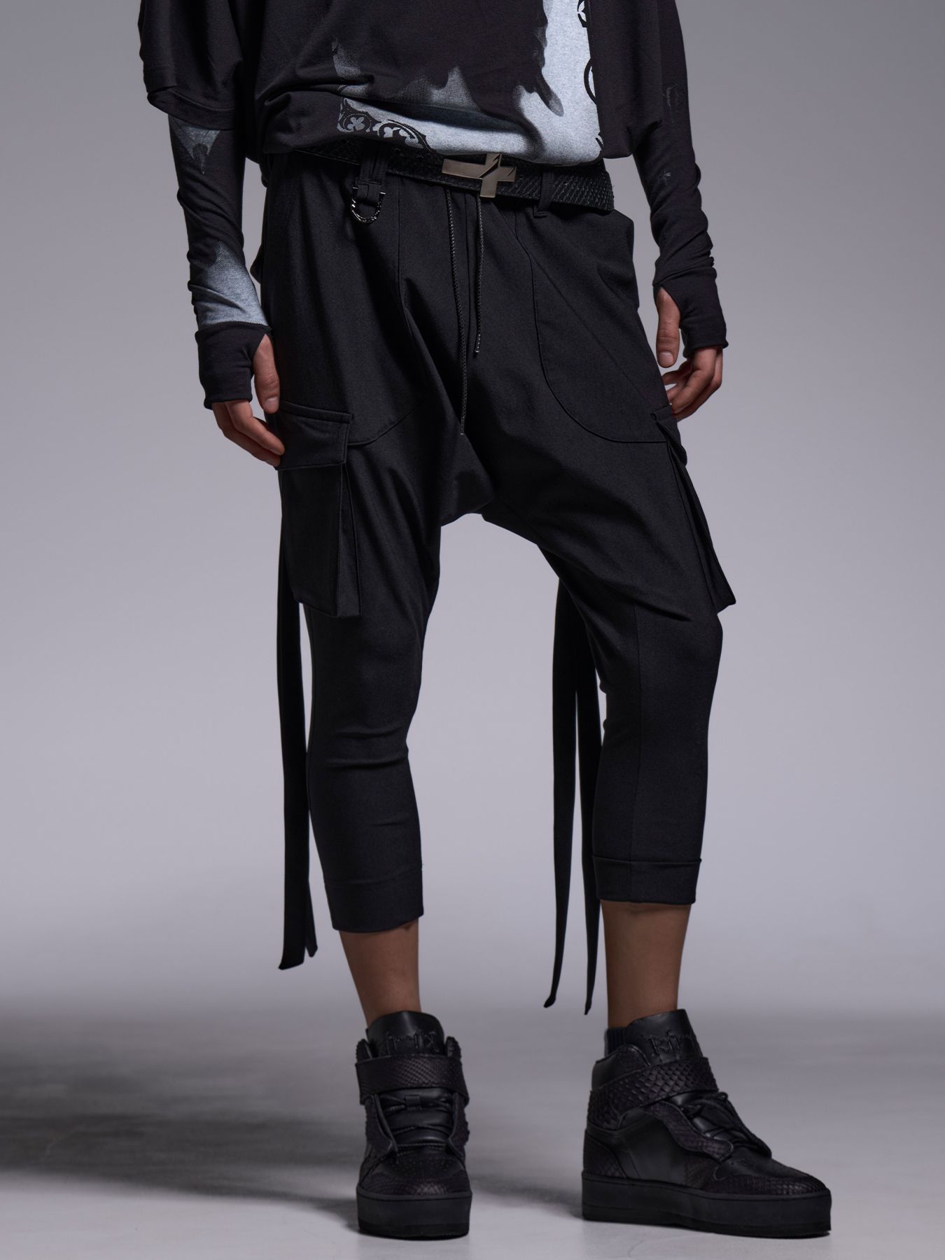 kiryuyrik - Flare Skinny Slacks / フレアスキニースラックス