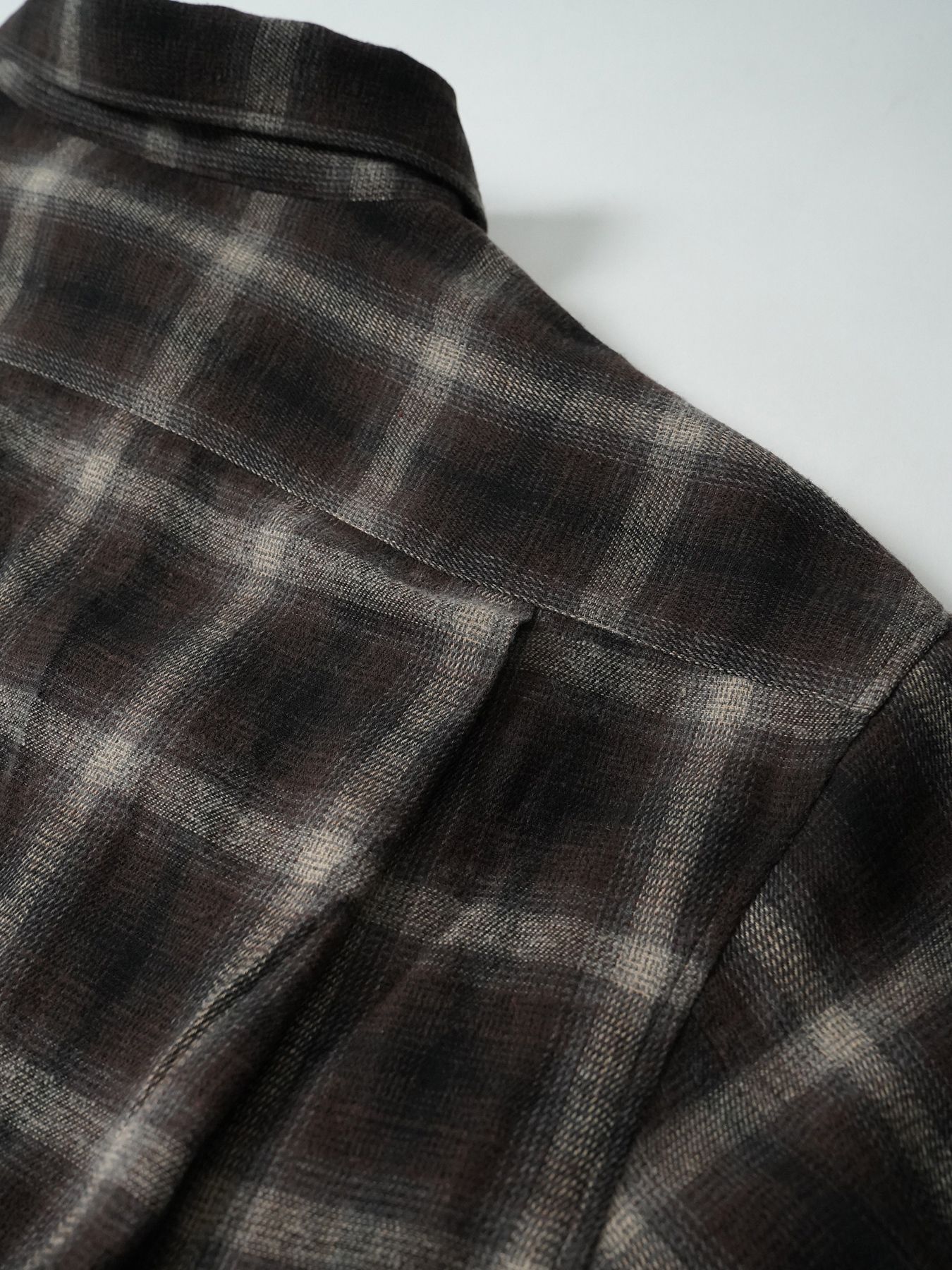 【予約品 5月27日(水) 締切】DOUBLE-SHIRTS / レイヤードシャツ / ブラウン系