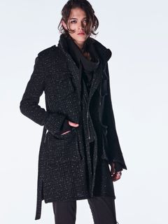 【予約品 6月29日(月) 締切】Tweed Long-M65 / ツイード ロングM65 / ブラック