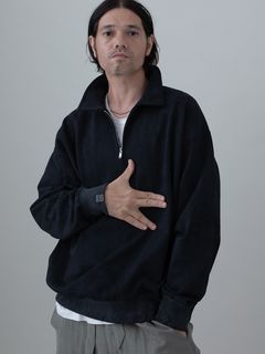 【予約品 11月23日(日) 締切】MINIMALPULLOVER / プルオーバーシャツ / BLACK