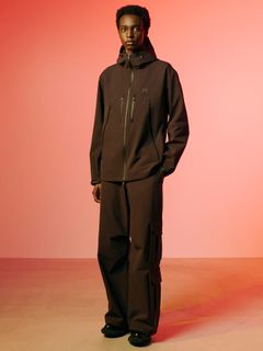 REF PRINT NYLON PT / リフレクタープリント ナイロンパンツ / ブラウン