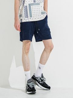 【予約品】TYLER PILE SHORTS / タイラーパイルショーツ / ネイビー