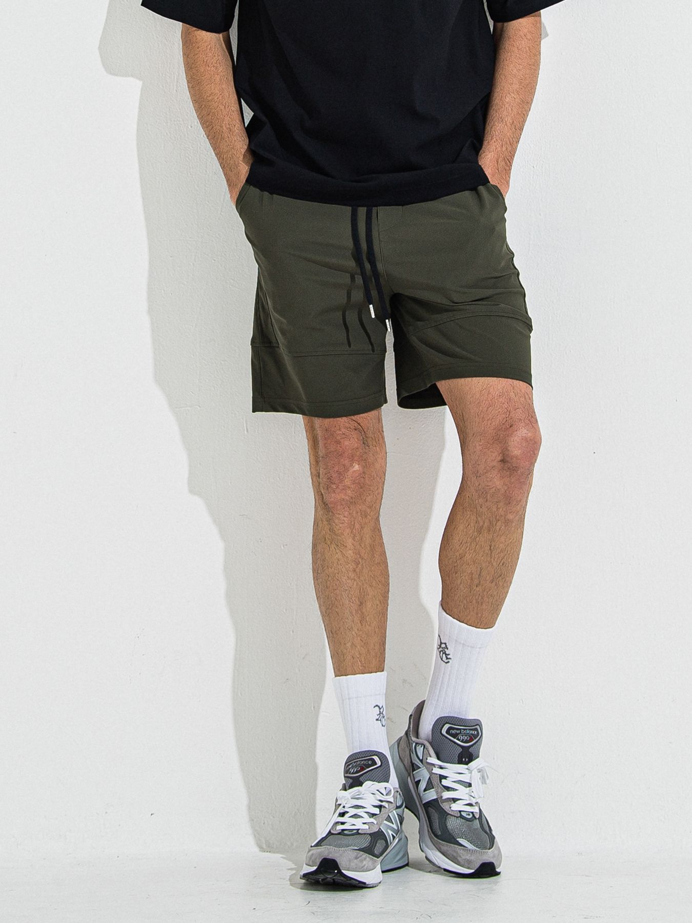 【予約品 】TYLER NYLON SHORTS / タイラー ナイロンショーツ / カーキ
