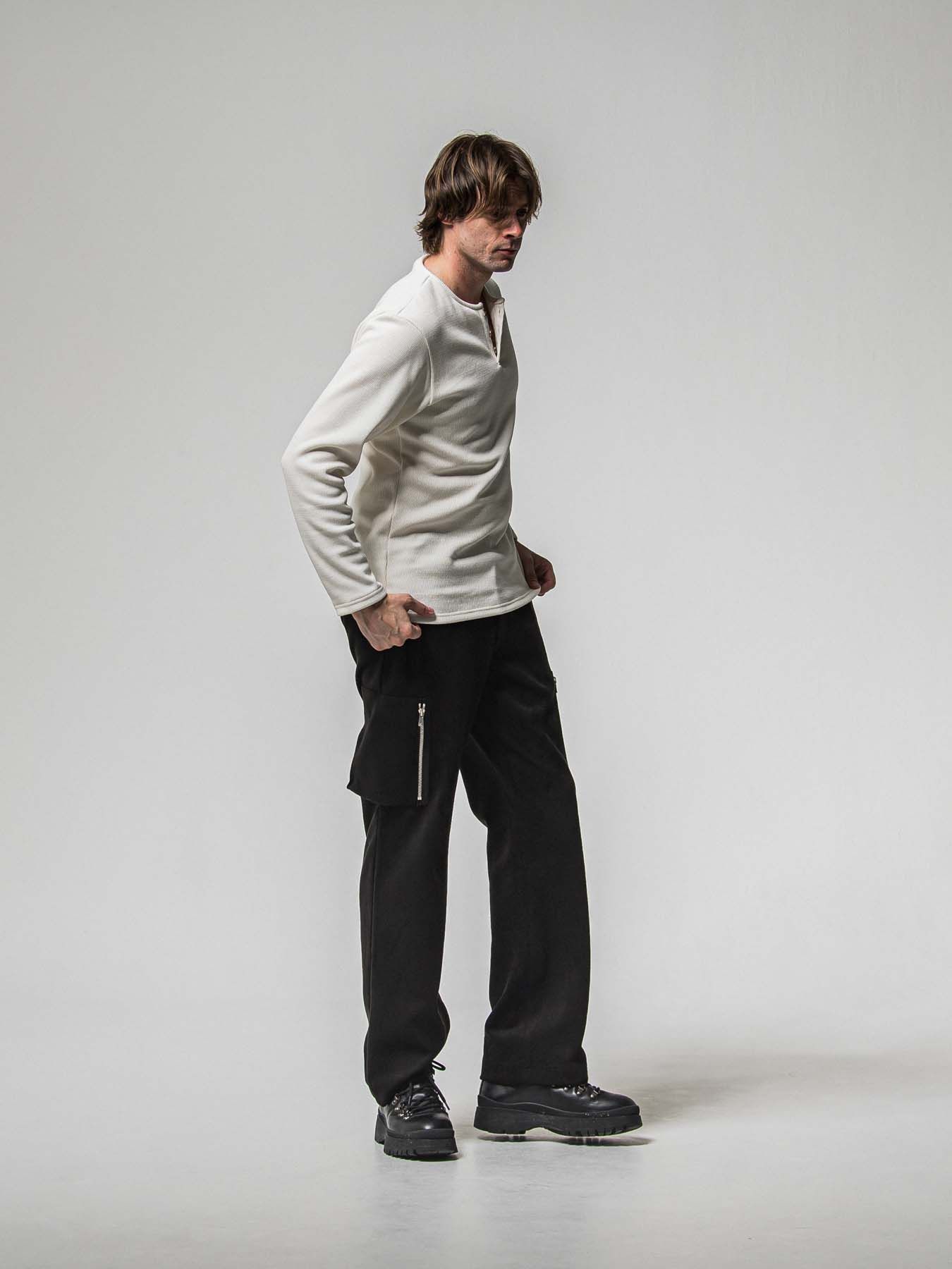 【予約品 8月31日(日) 締切】DAVID CARGO  PANTS / デヴィット カーゴパンツ / ブラック