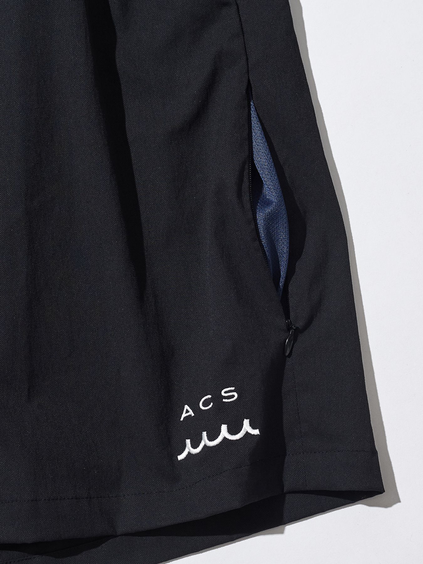 【予約品 10月9日(木) 締切】muta Ventilation Shorts / ショートパンツ / ブラック【Acanthus × muta MARINE】
