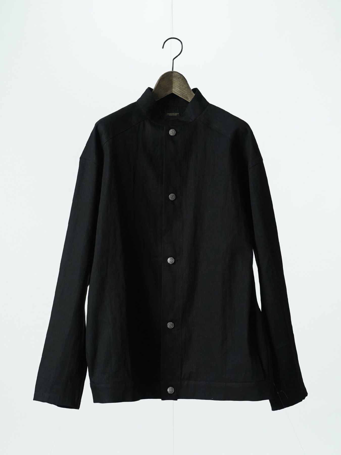 【予約品 5月27日(水) 締切】BOURGERON-DENIMJACKET / ライトオンスデニム シャツジャケット / ブラック
