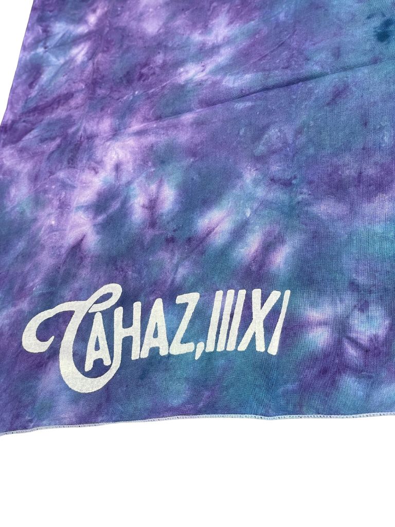 TENUGUI / 能登半島チャリティーアイテム / パープル 【CAHAZ,IIIXI（かわず）】