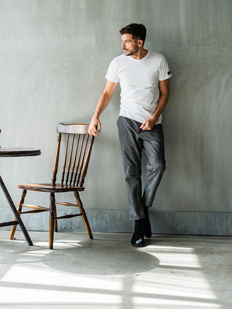 《予約品3月3日18：00締め》 ICON BASIC TEE / バックロゴTシャツ / ホワイト