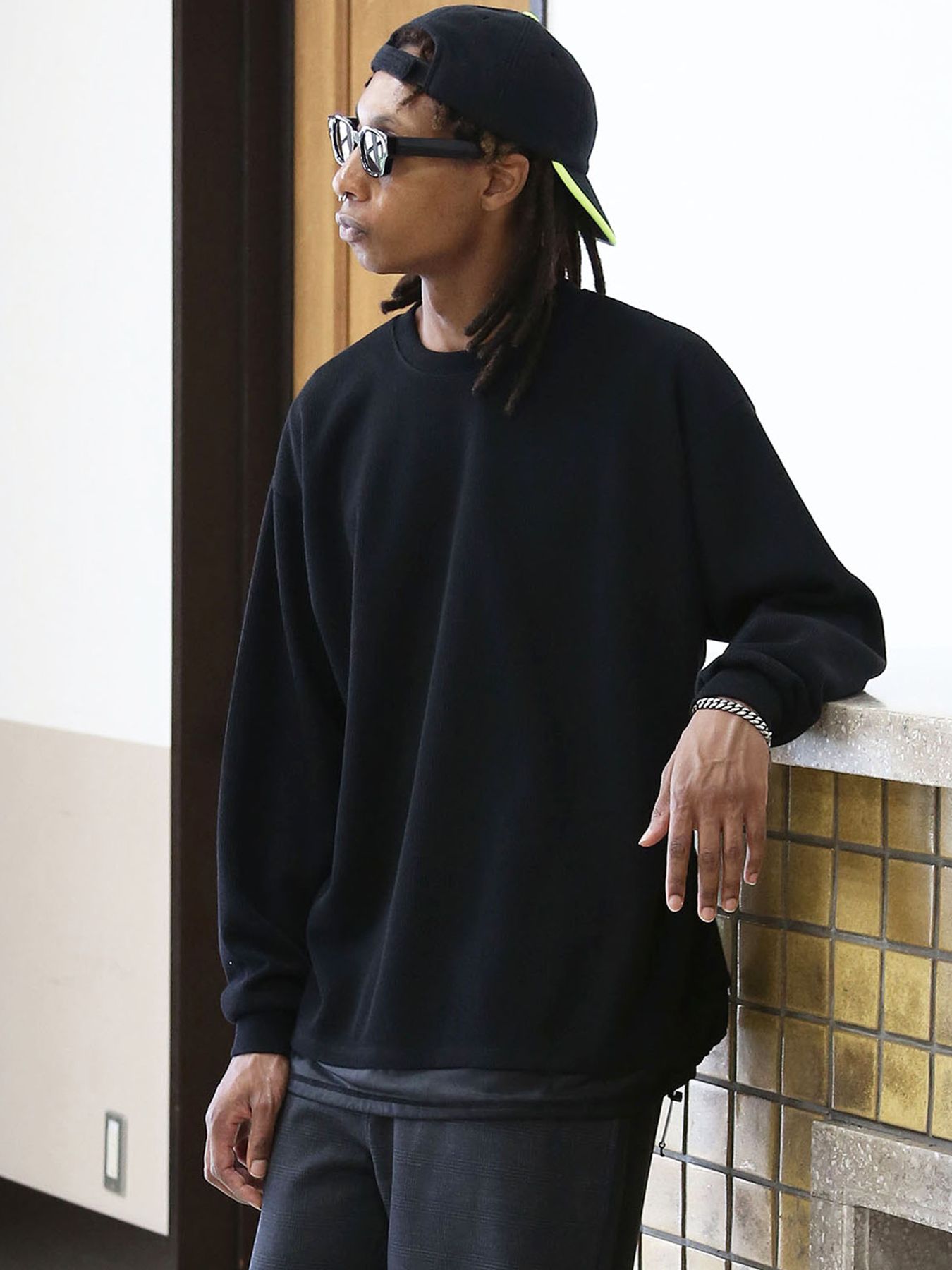 RAVEN KNIT / BLACK【QUOLT】