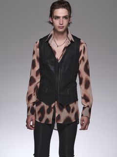 《予約品》 CoatingHighTensionZippVest / コーティングジャージジップベスト / ブラック