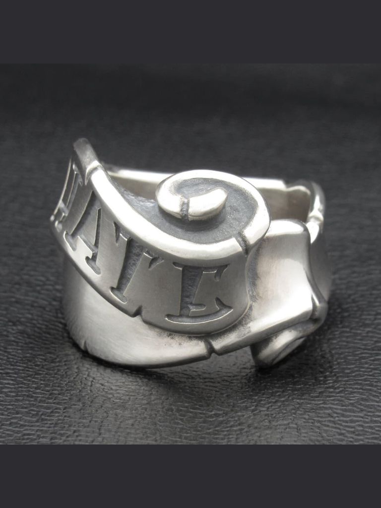 Flap Ribbon Ring S / HATE / リング