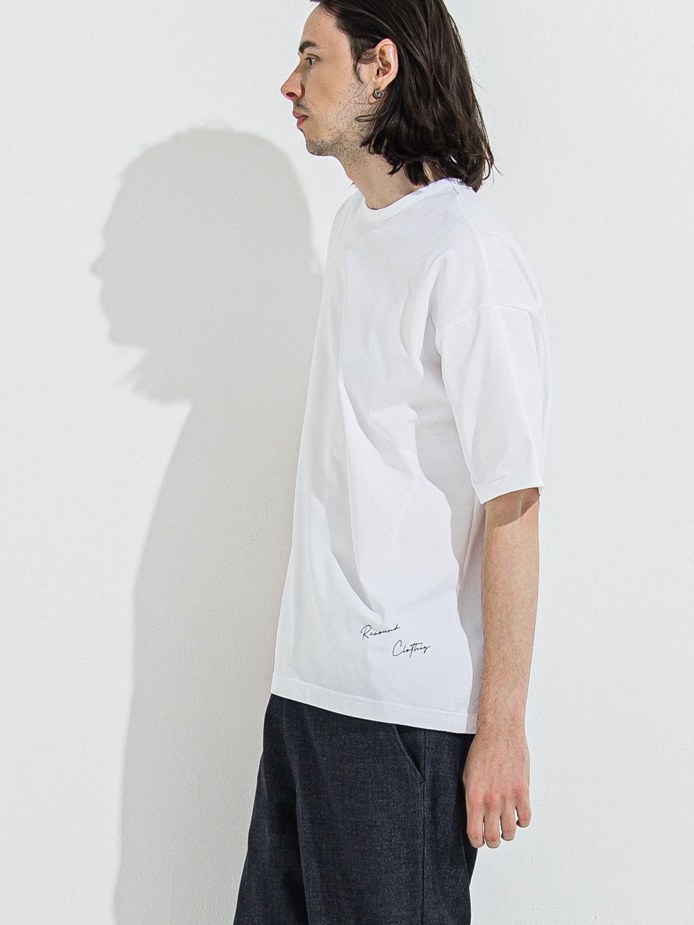 【予約品 】YOAKE PHOTO OVER TEE /  フォトオーバーサイズTシャツ / ホワイト